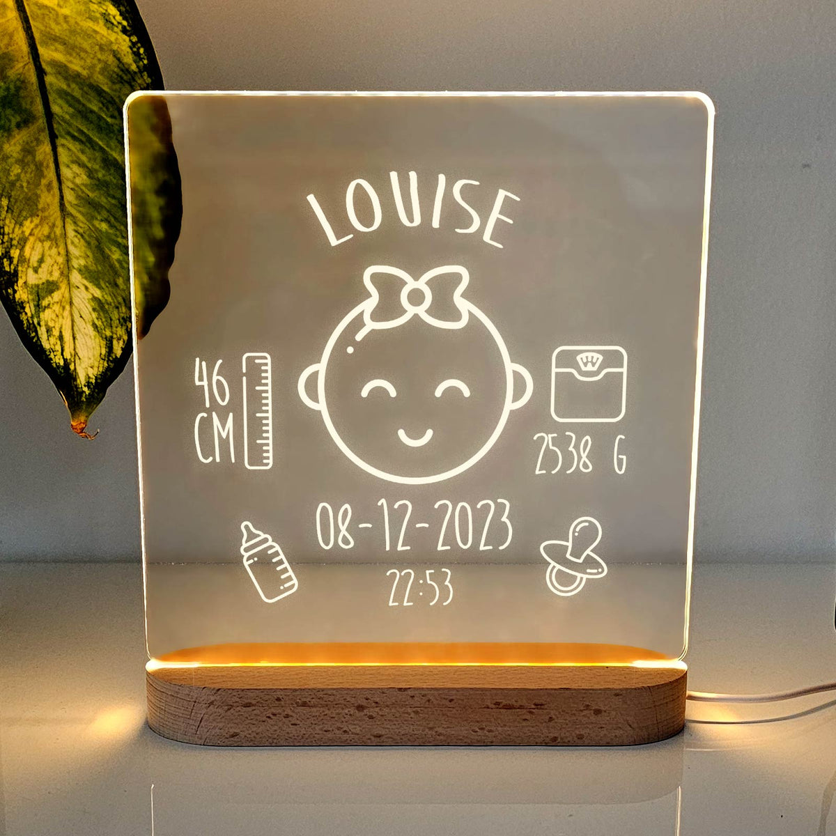 Naissance - Lampe Décorative