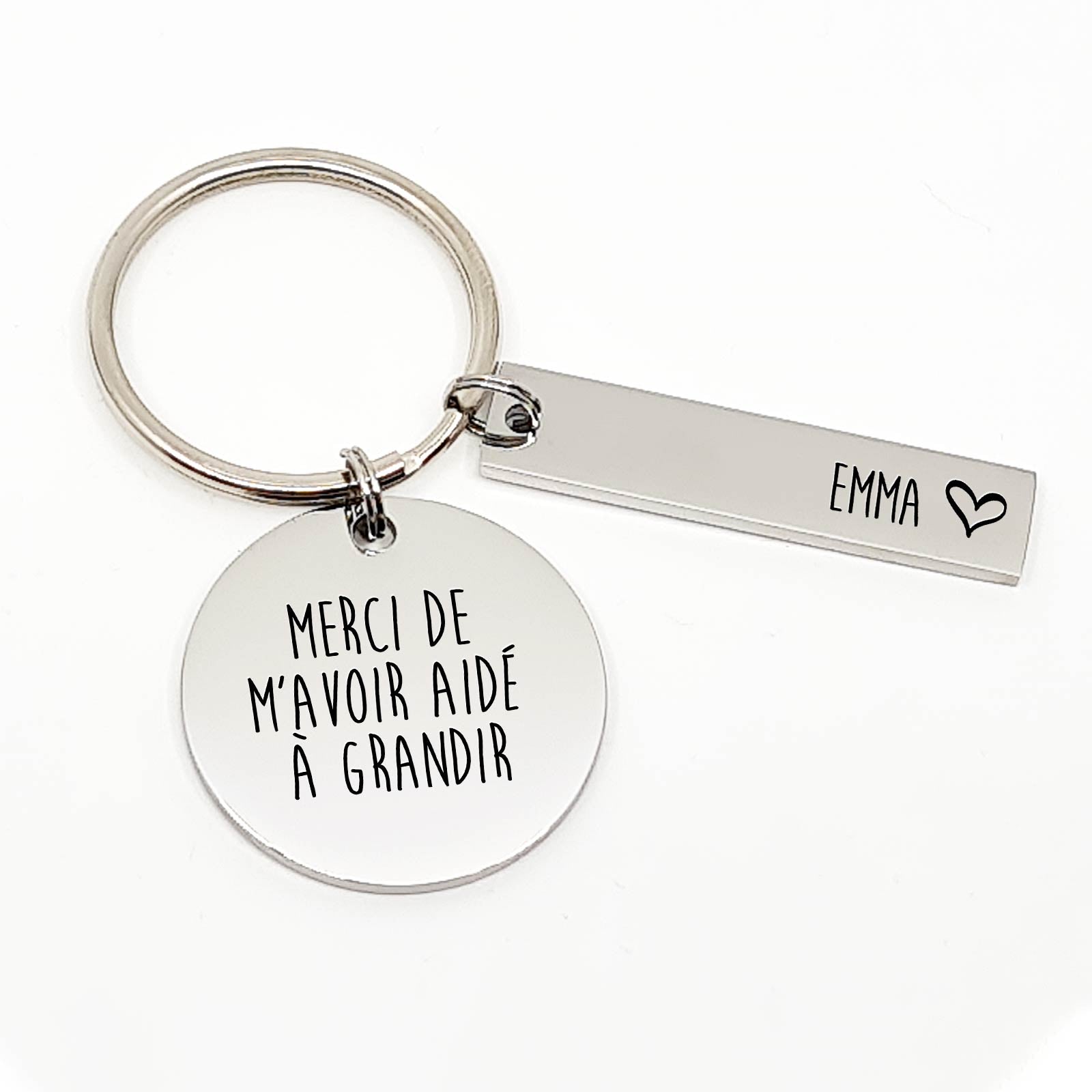 merci de m'avoir aidé à grandir -  Porte-clés