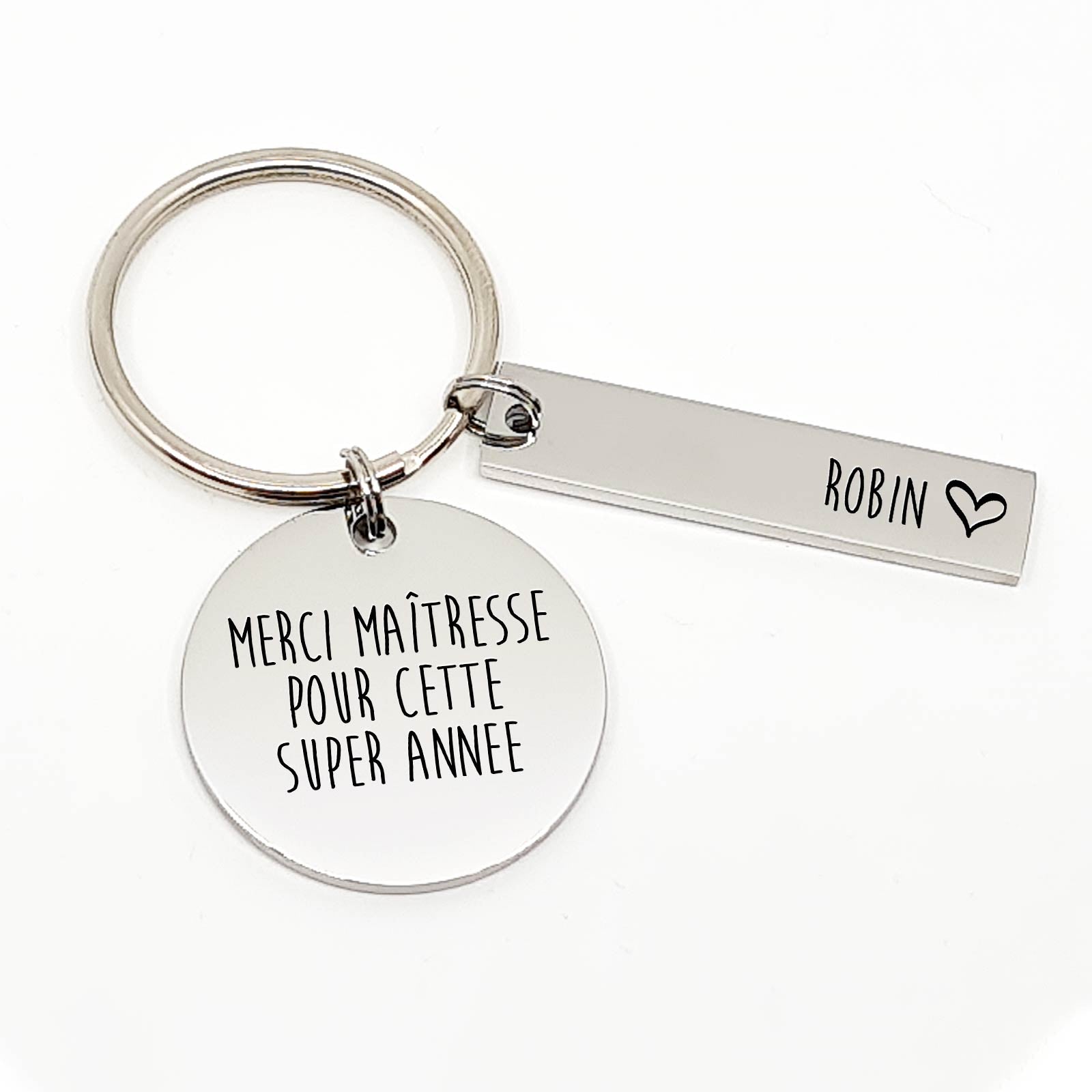 Merci maîtresse pour cette super annee -  Porte-clés