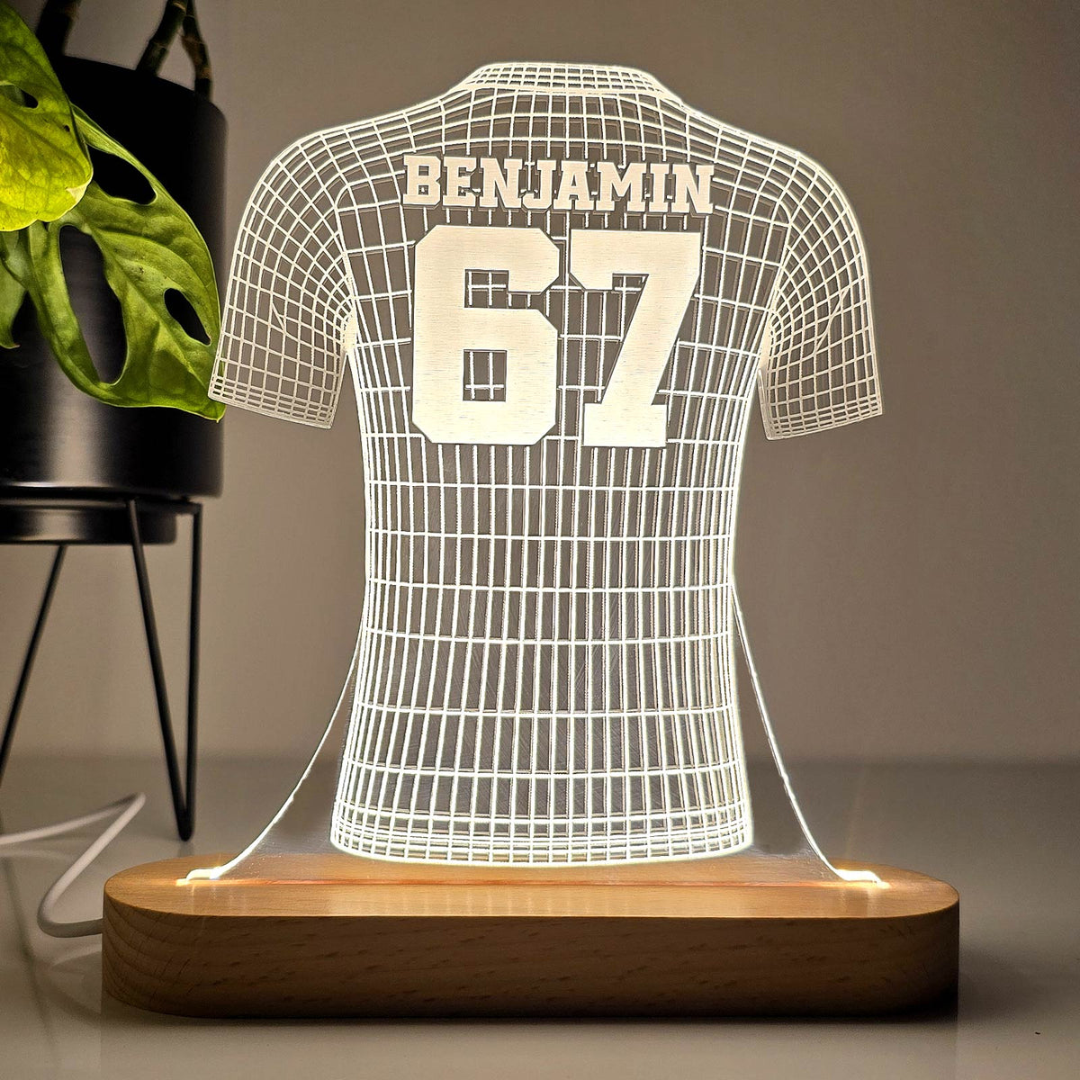 Lampe maillot de sport 3D