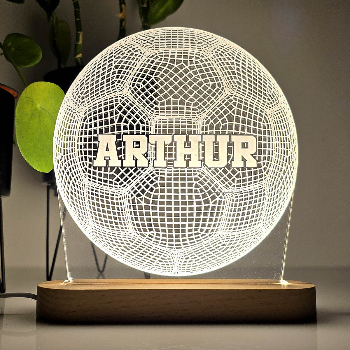 Lampe handball 3D