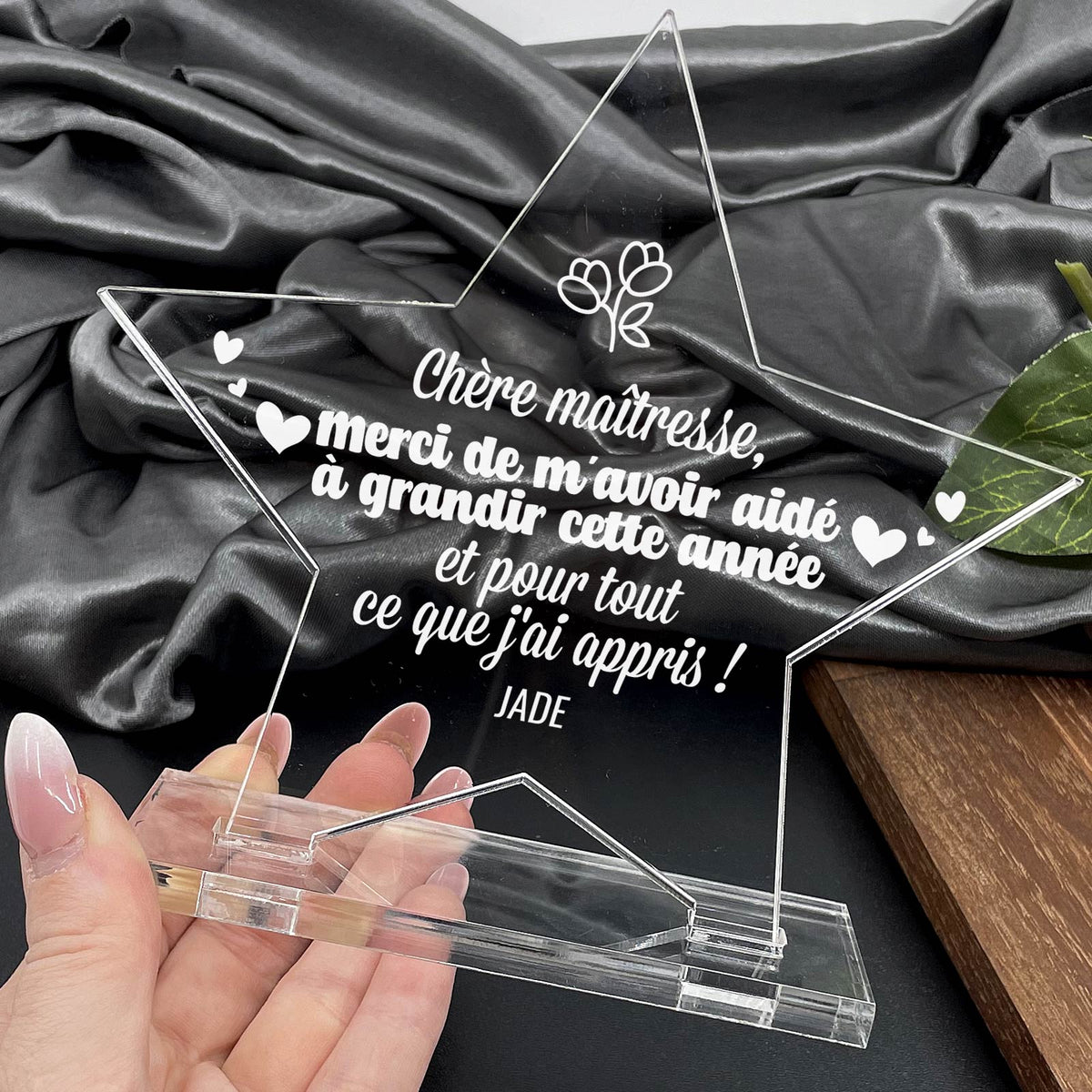 Merci de m&#39;avoir aidé à grandir cette année - Prix Personnalisé