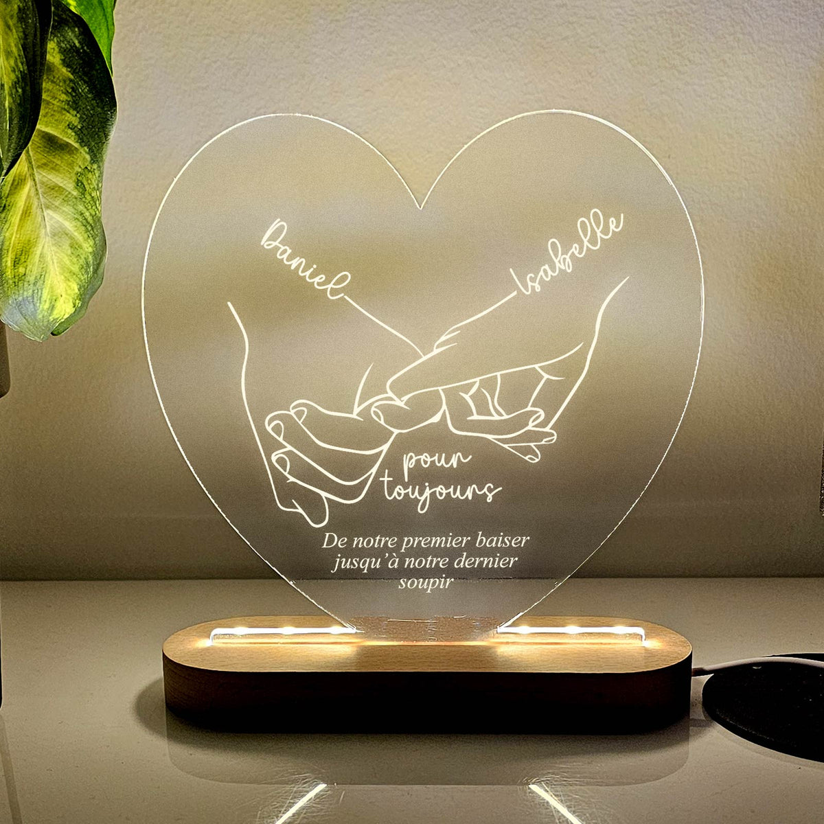 Ensemble Pour Toujours - Lampe Décorative