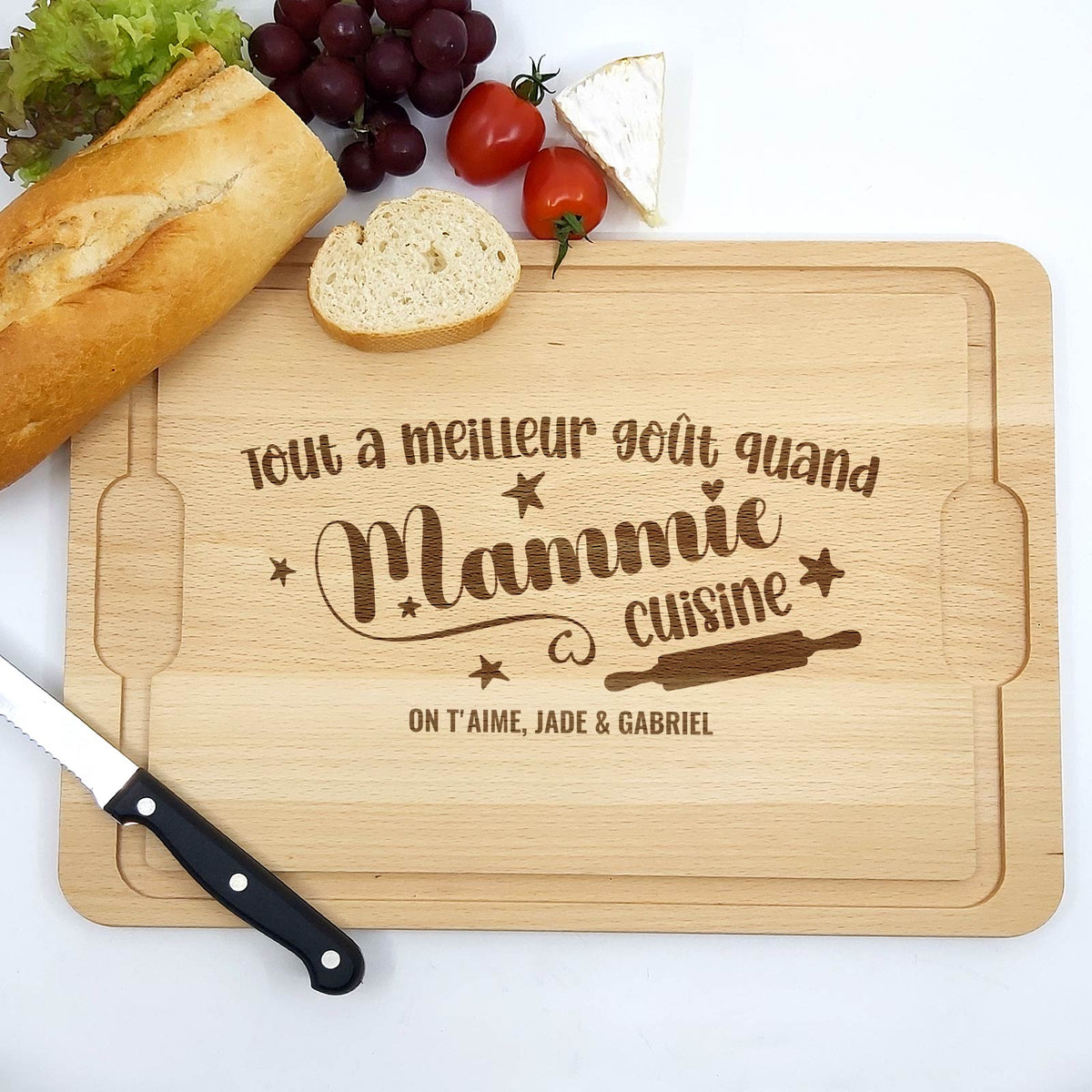 Tout a meilleur goût quand … cuisine – Planche à découper