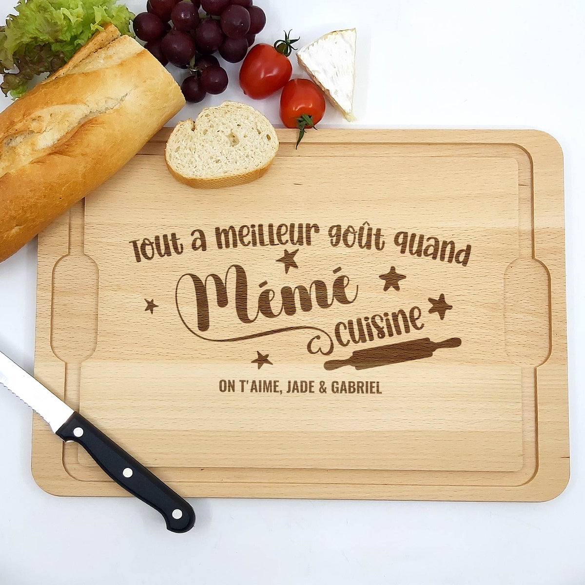 Tout a meilleur goût quand … cuisine – Planche à découper