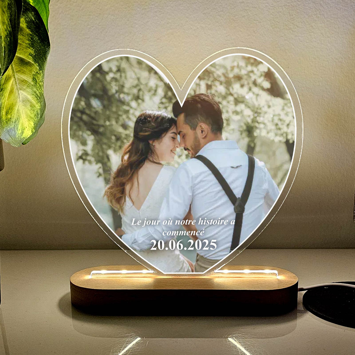 Ton jour spécial – lampe photo