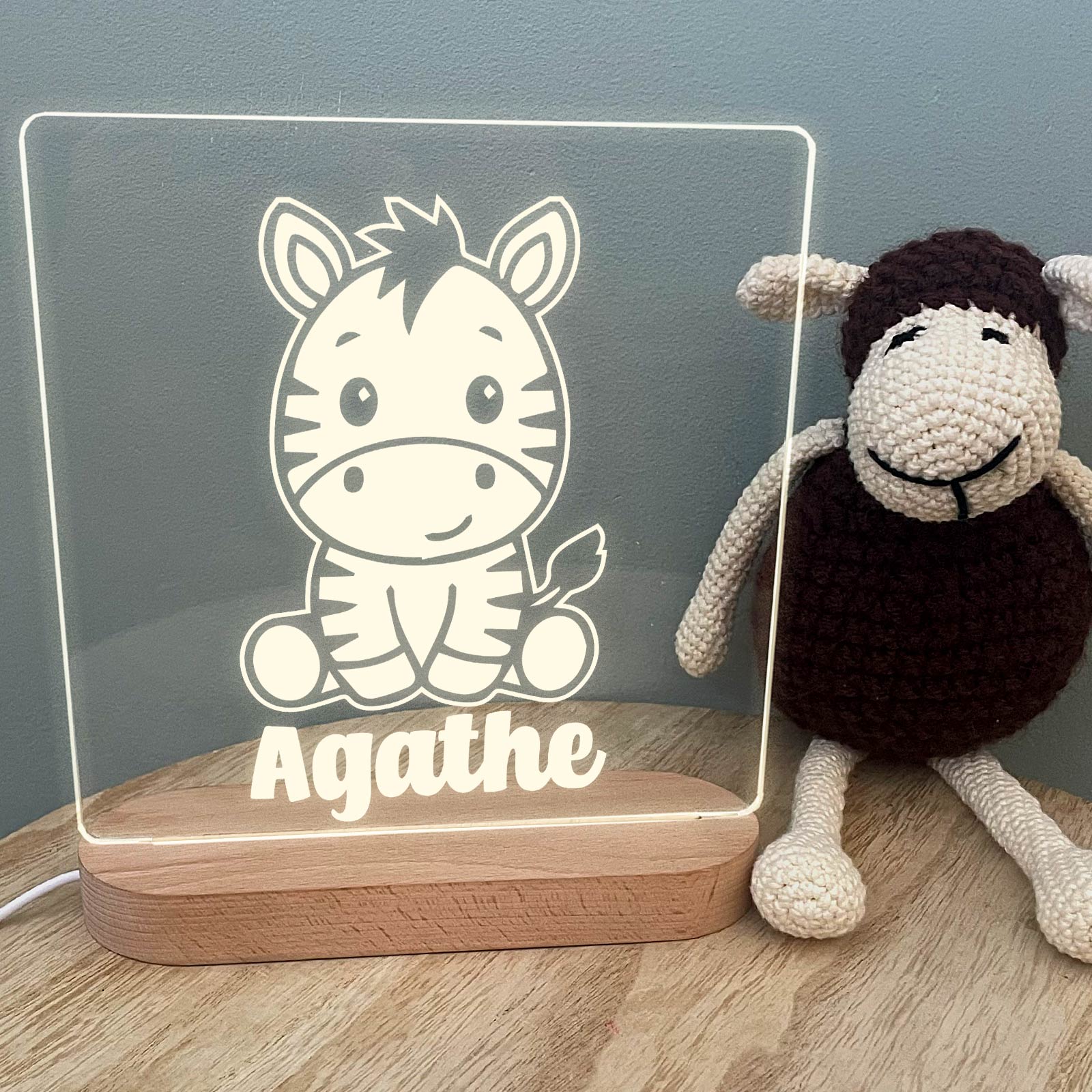 Zébre - Lampe décorative