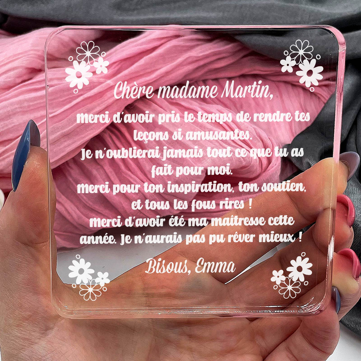 Merci d’avoir été ma maîtresse