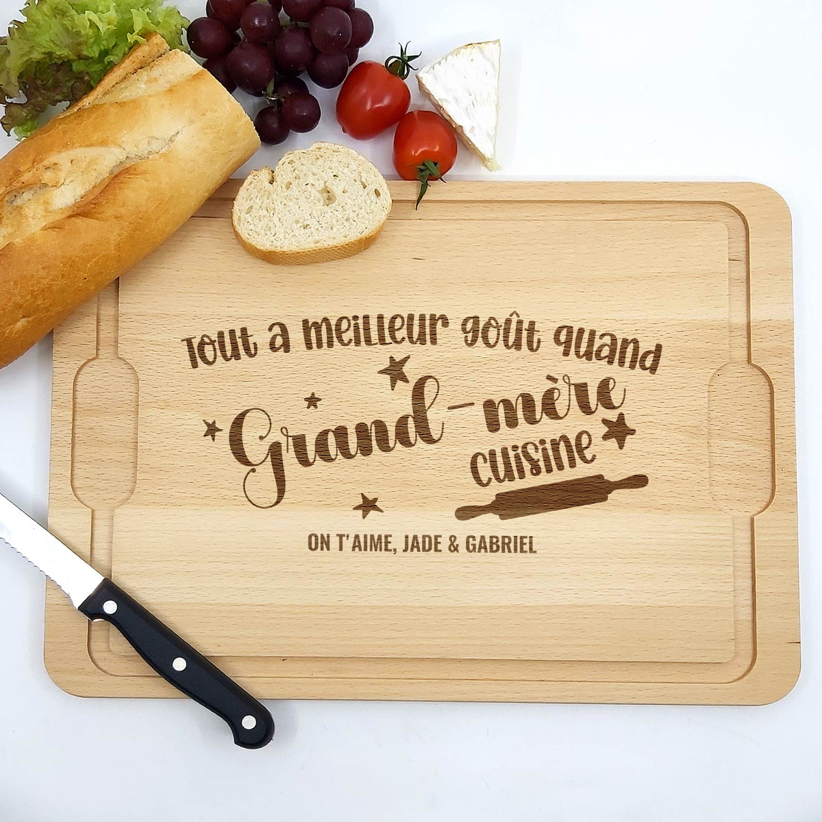 Tout a meilleur goût quand … cuisine – Planche à découper