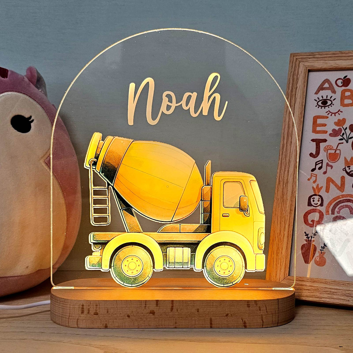 Veilleuse Sympa pour les Passionnés de Construction !