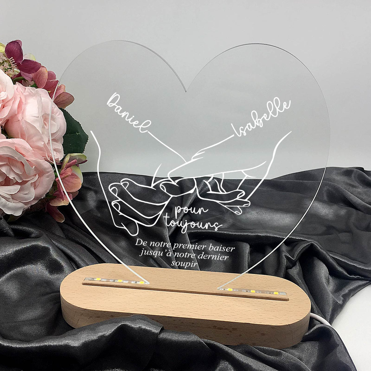 Ensemble Pour Toujours - Lampe Décorative