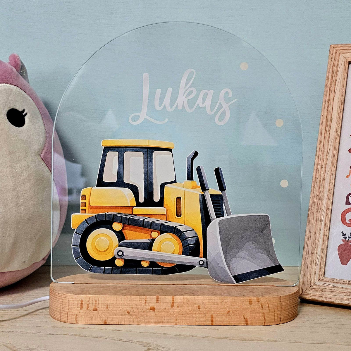 Veilleuse Sympa pour les Passionnés de Construction !