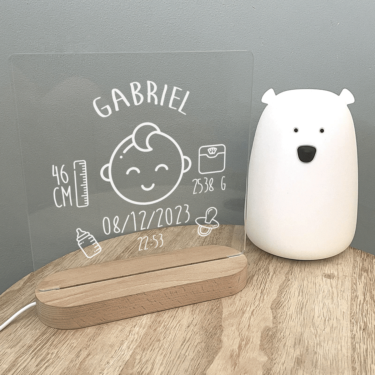 Naissance - Lampe Décorative