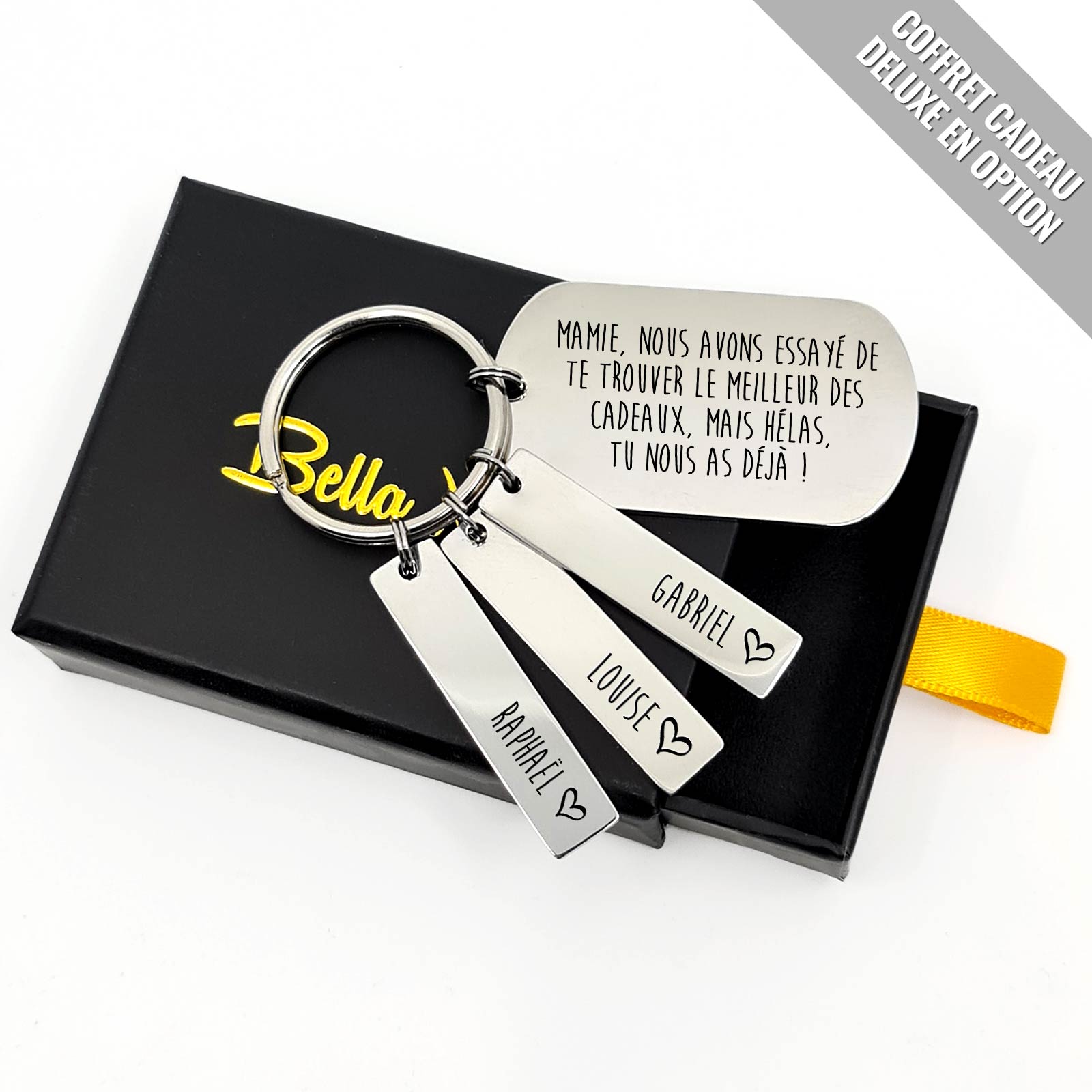 Mamie le meilleur des cadeaux - Porte-clés Médaille