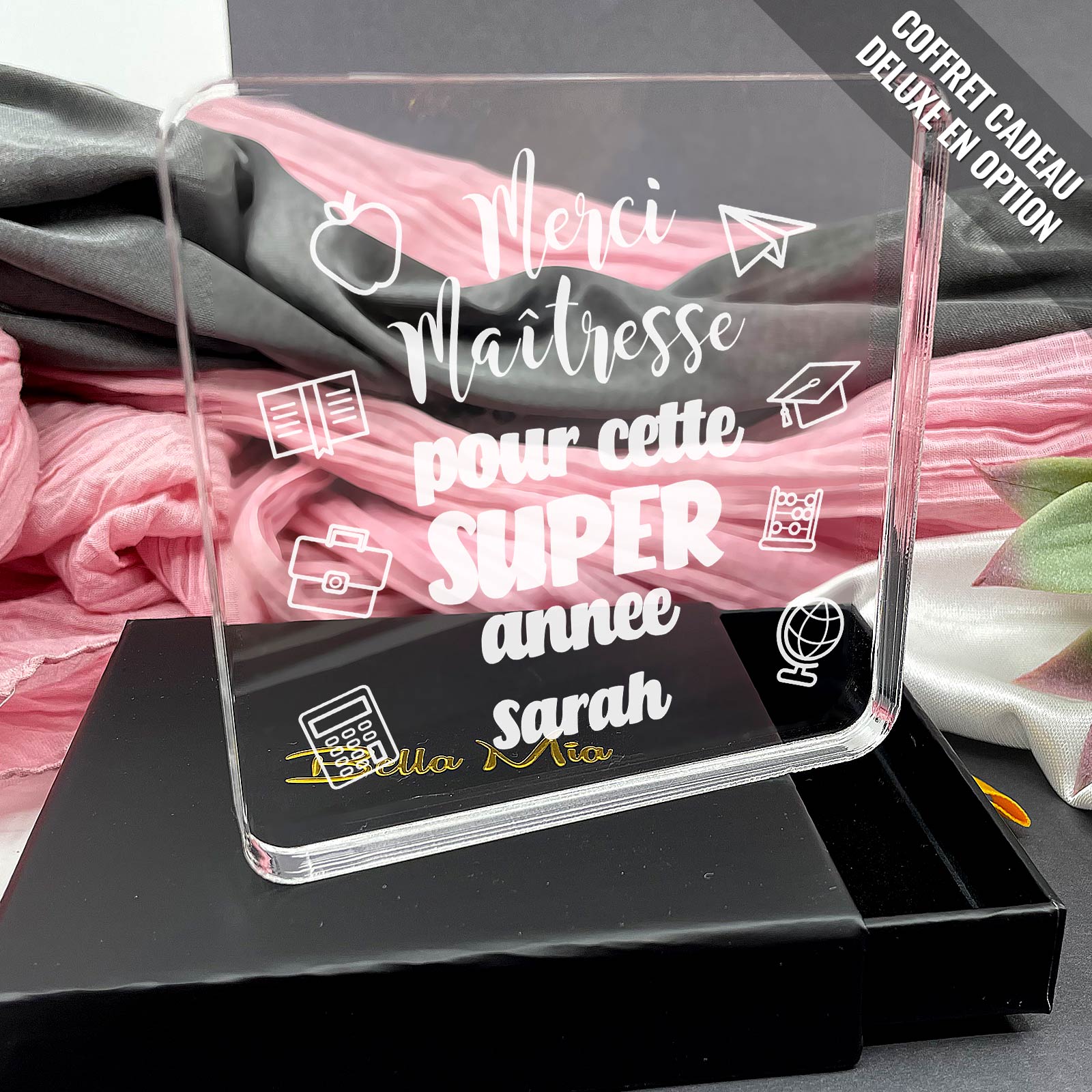 Merci, pour cette super annee - Plaque en Plexiglas