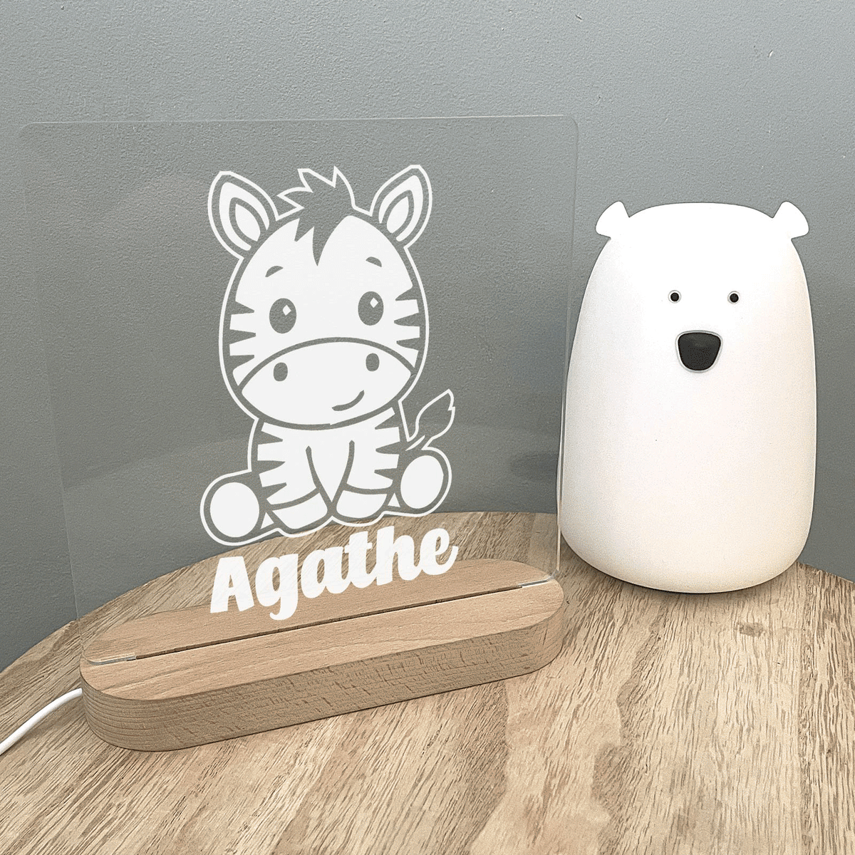 Zébre - Lampe décorative