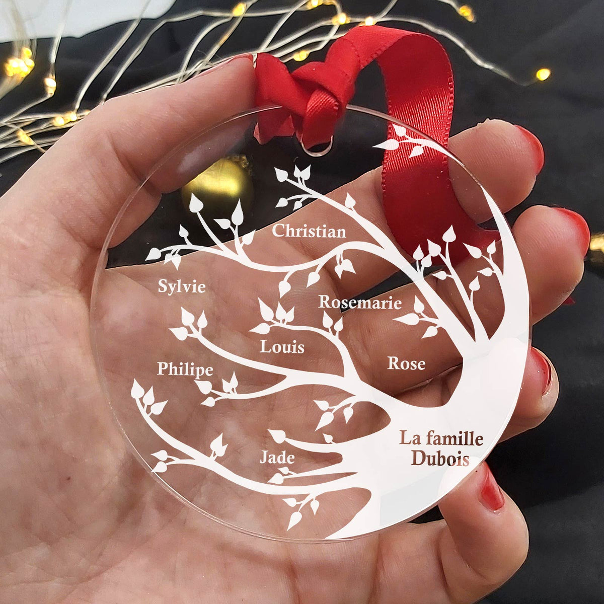 Arbre Généalogique - Décoration en plexiglas