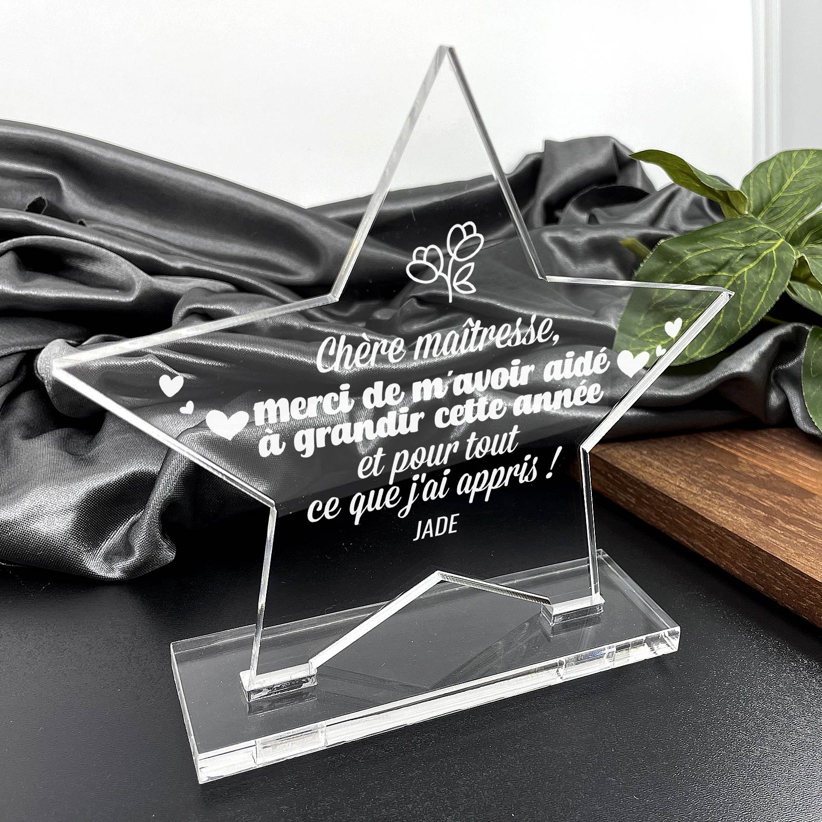 Merci de m'avoir aidé à grandir cette année - Prix Personnalisé