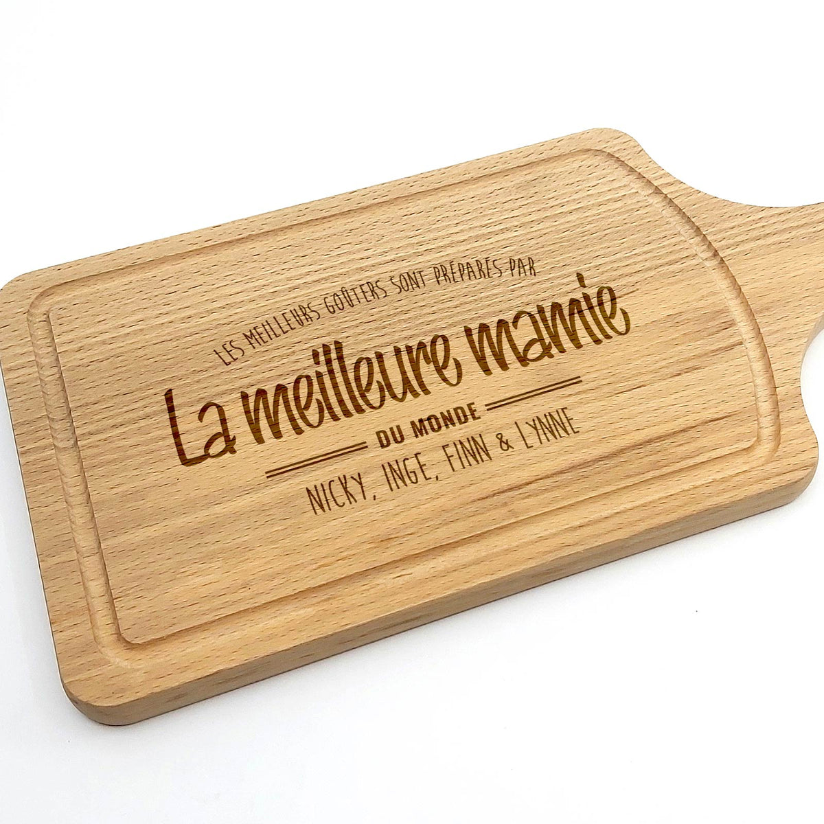 Meilleurs goûters - Planche à découper personnalisée pour mamies