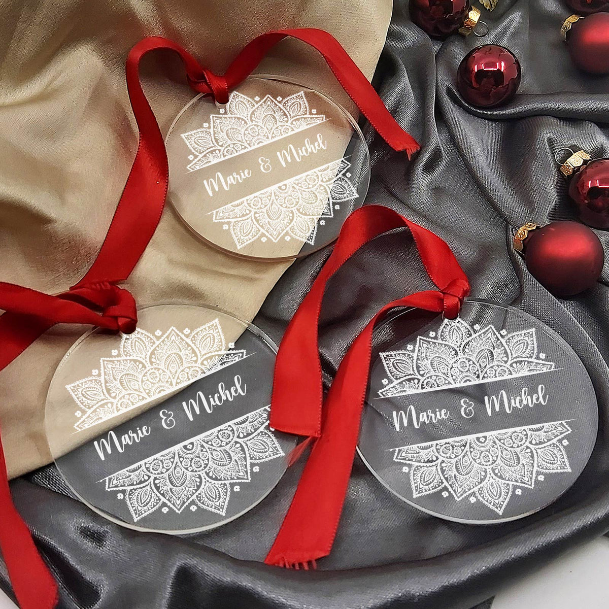 Mandala avec noms ! Décoration en plexiglas