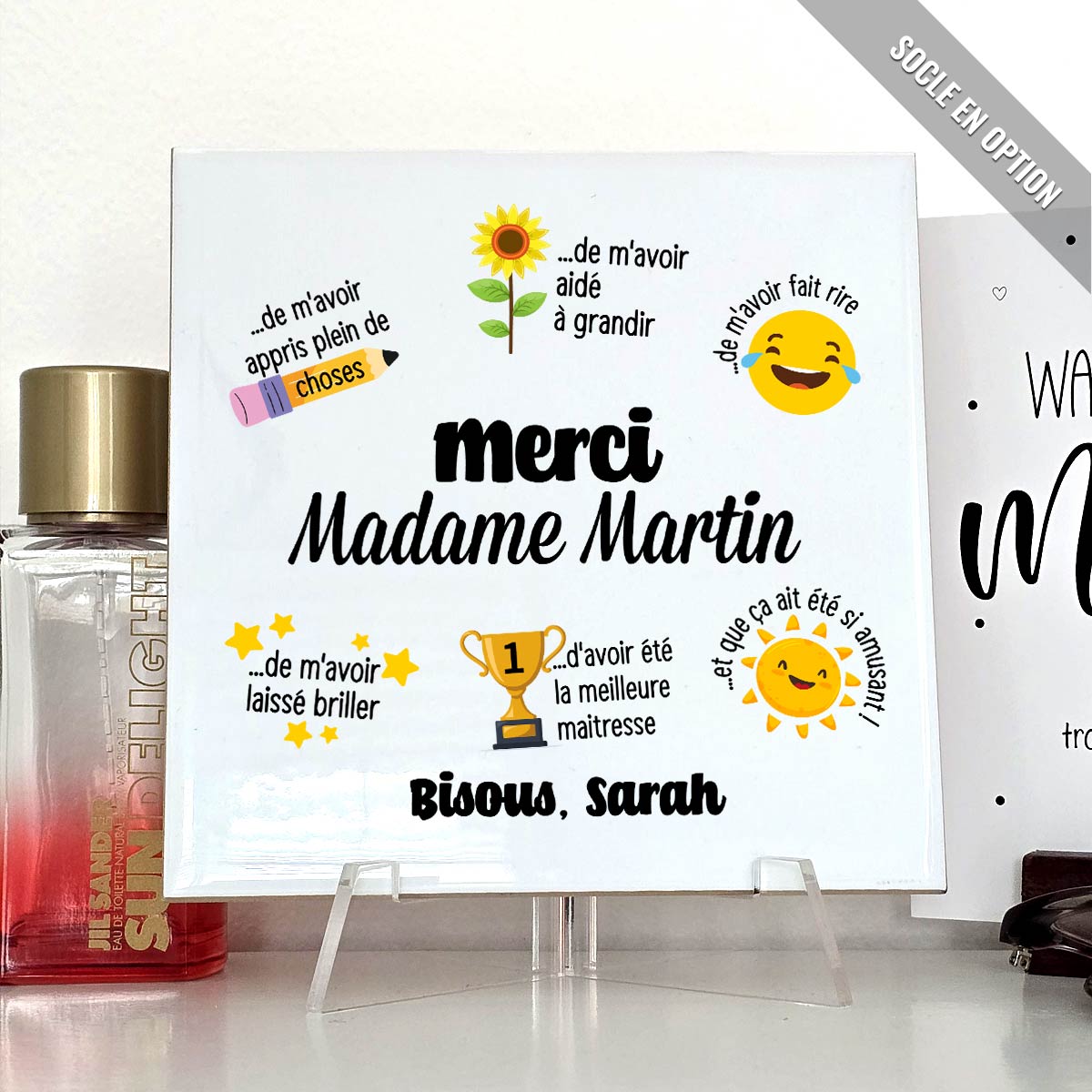 Merci maîtresse ! - Carreaux de céramique