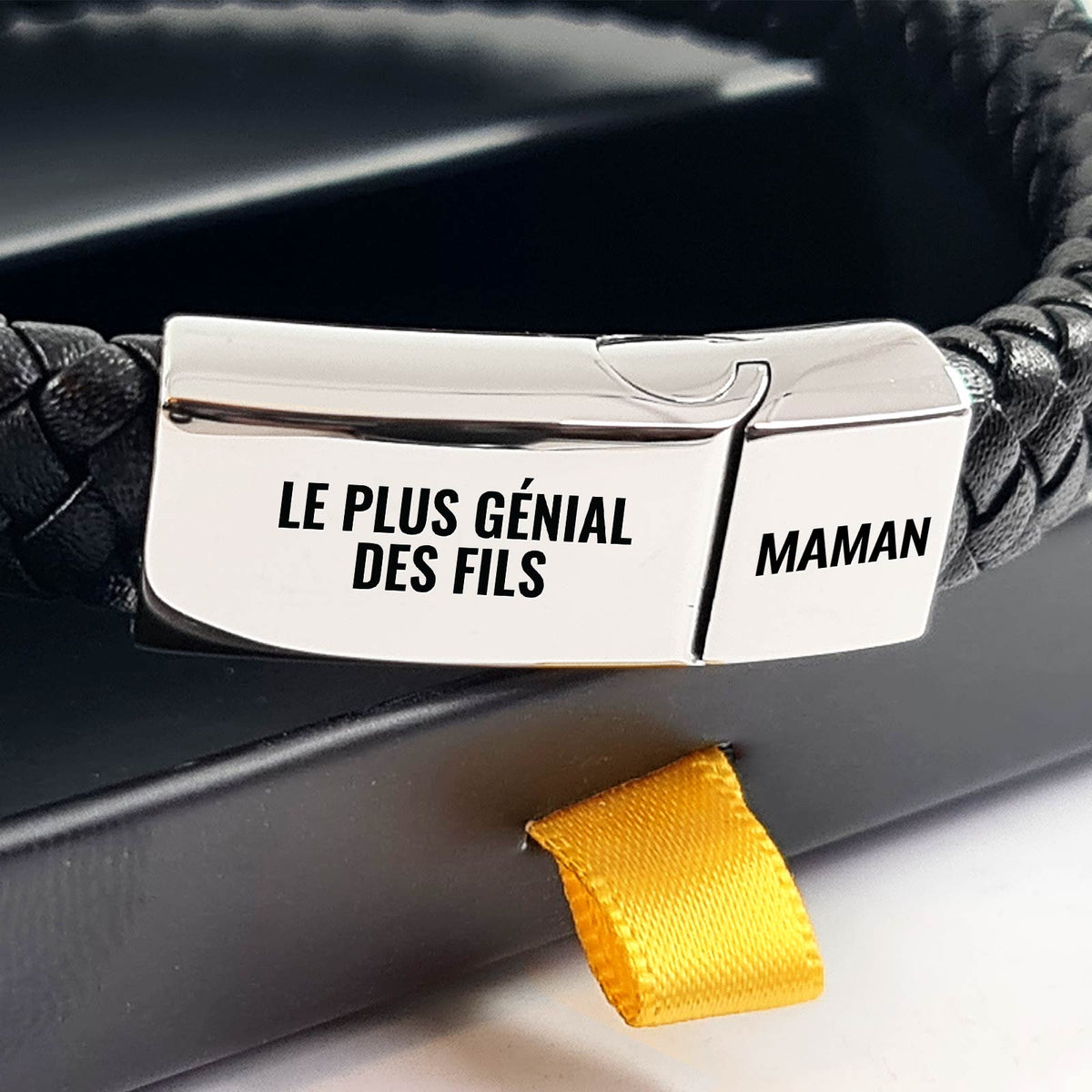 Bracelet en cuir pour votre fils