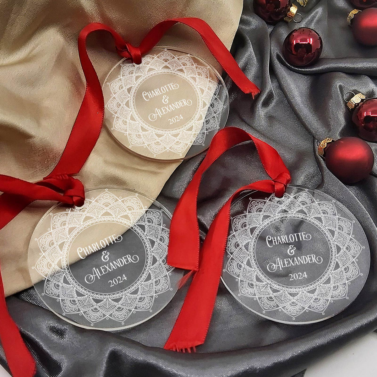 Juste nous deux mandala ! Décoration en plexiglas