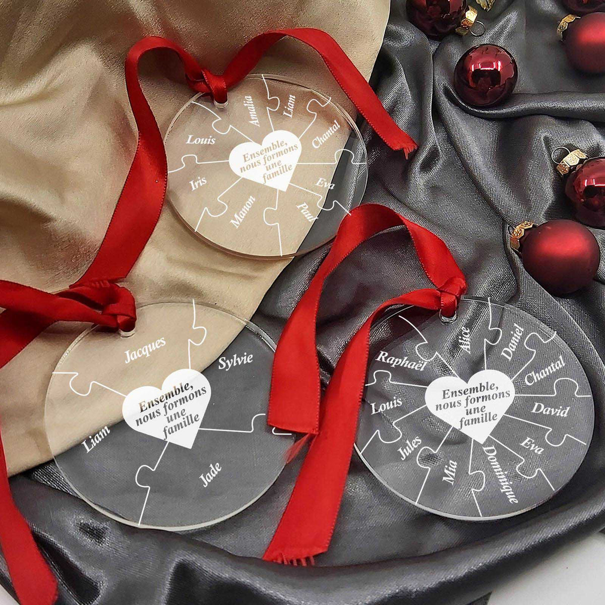 Ensemble Nous Formons Une Famille ! Décoration en plexiglas