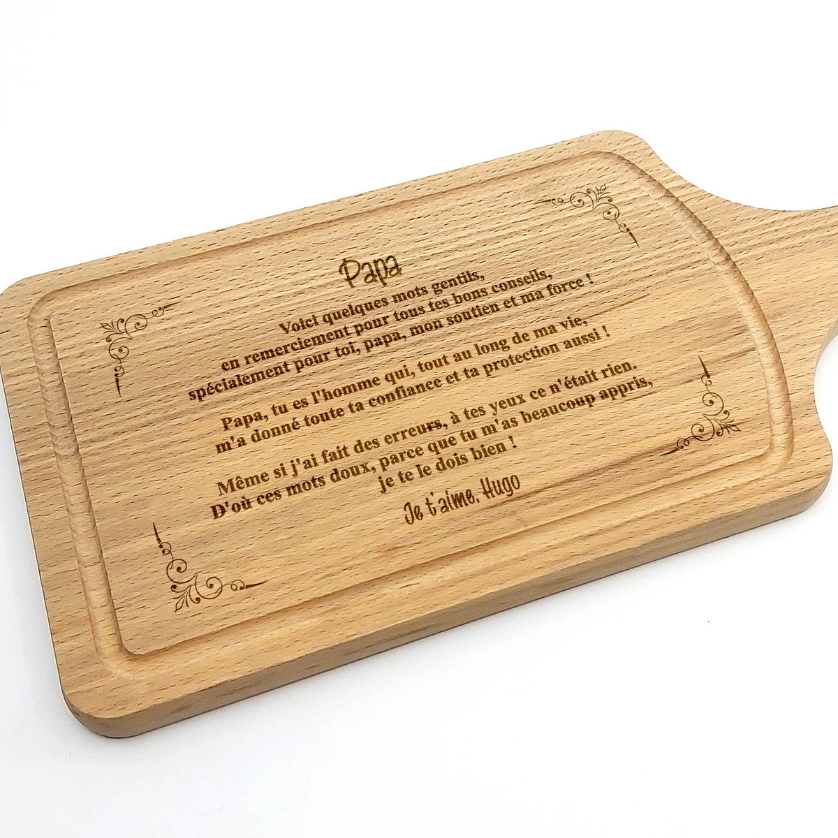 Planche à Découper personnalisée pour papas