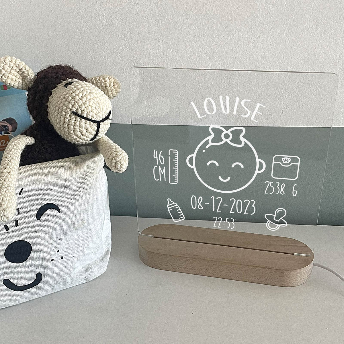 Naissance - Lampe Décorative