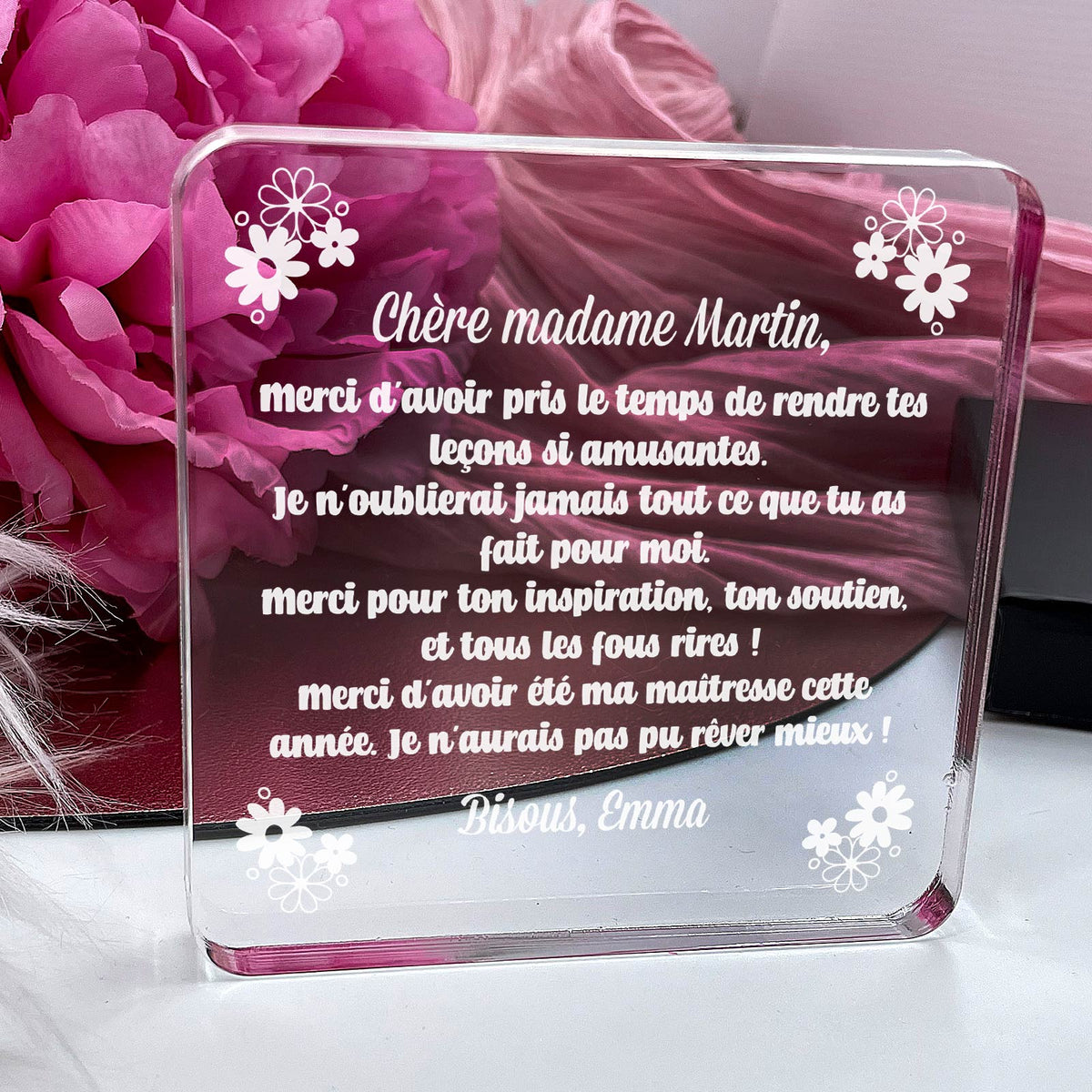 Merci d’avoir été ma maîtresse