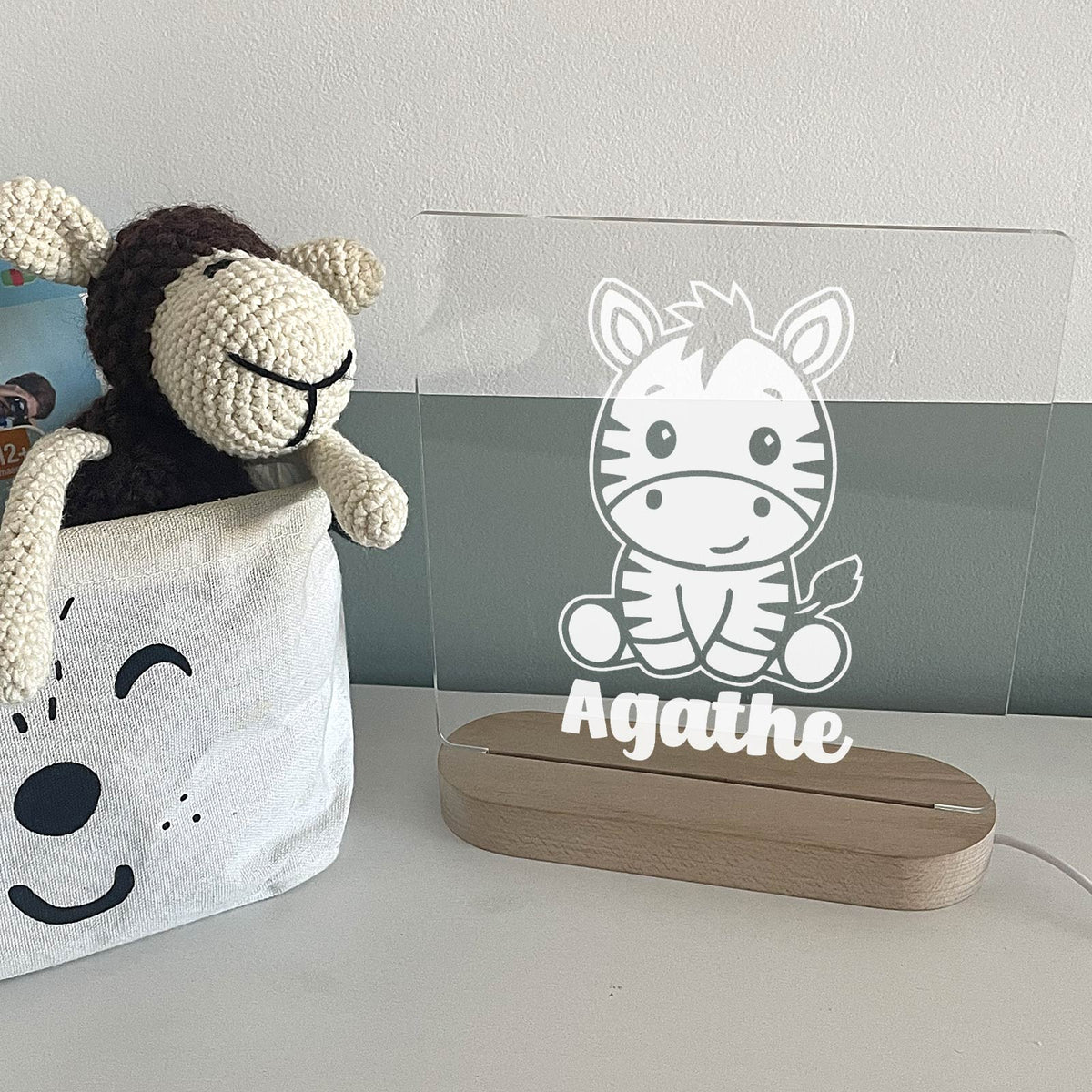 Zébre - Lampe décorative