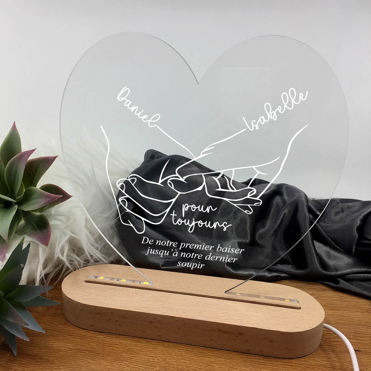 Ensemble Pour Toujours - Lampe Décorative