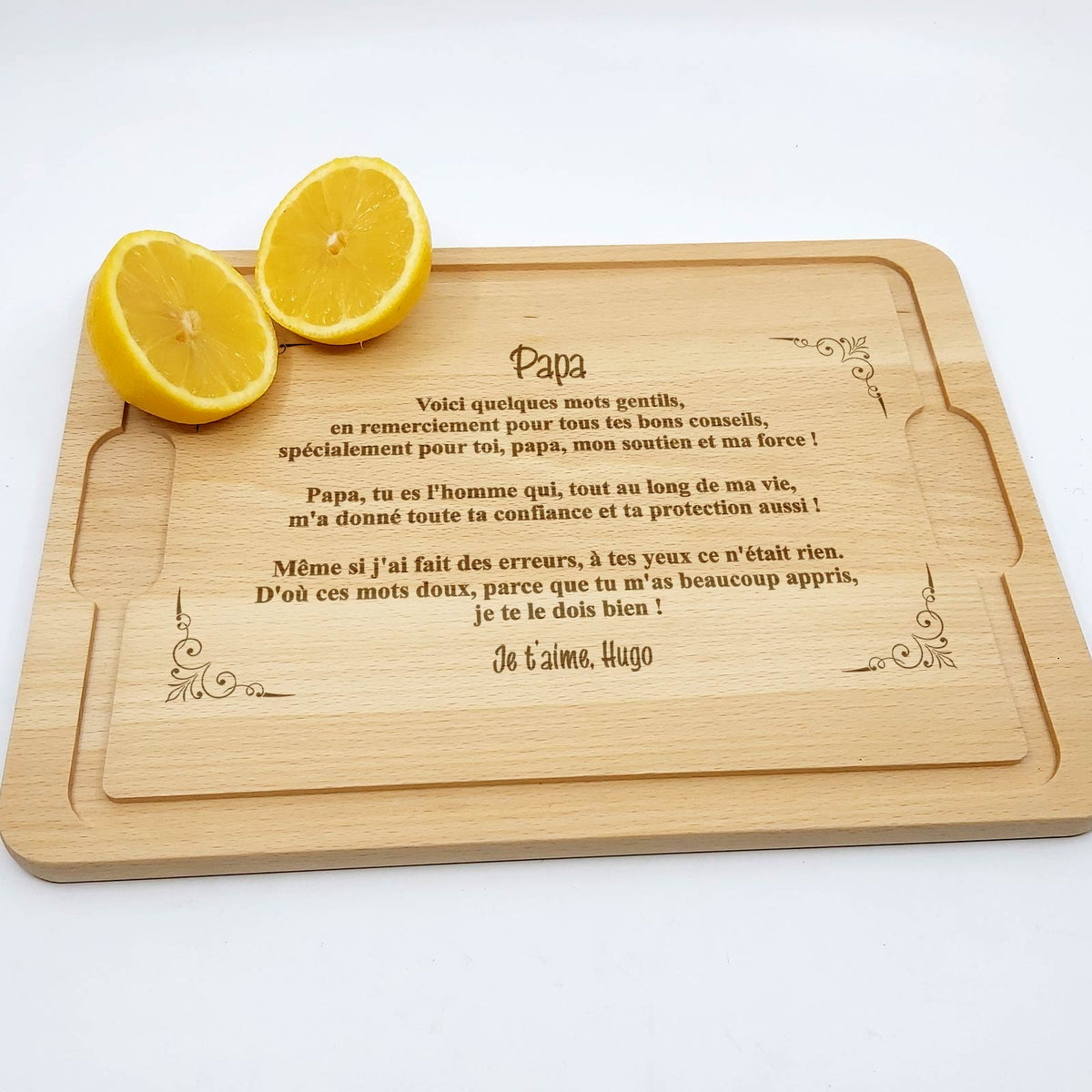 Planche à Découper personnalisée pour papas