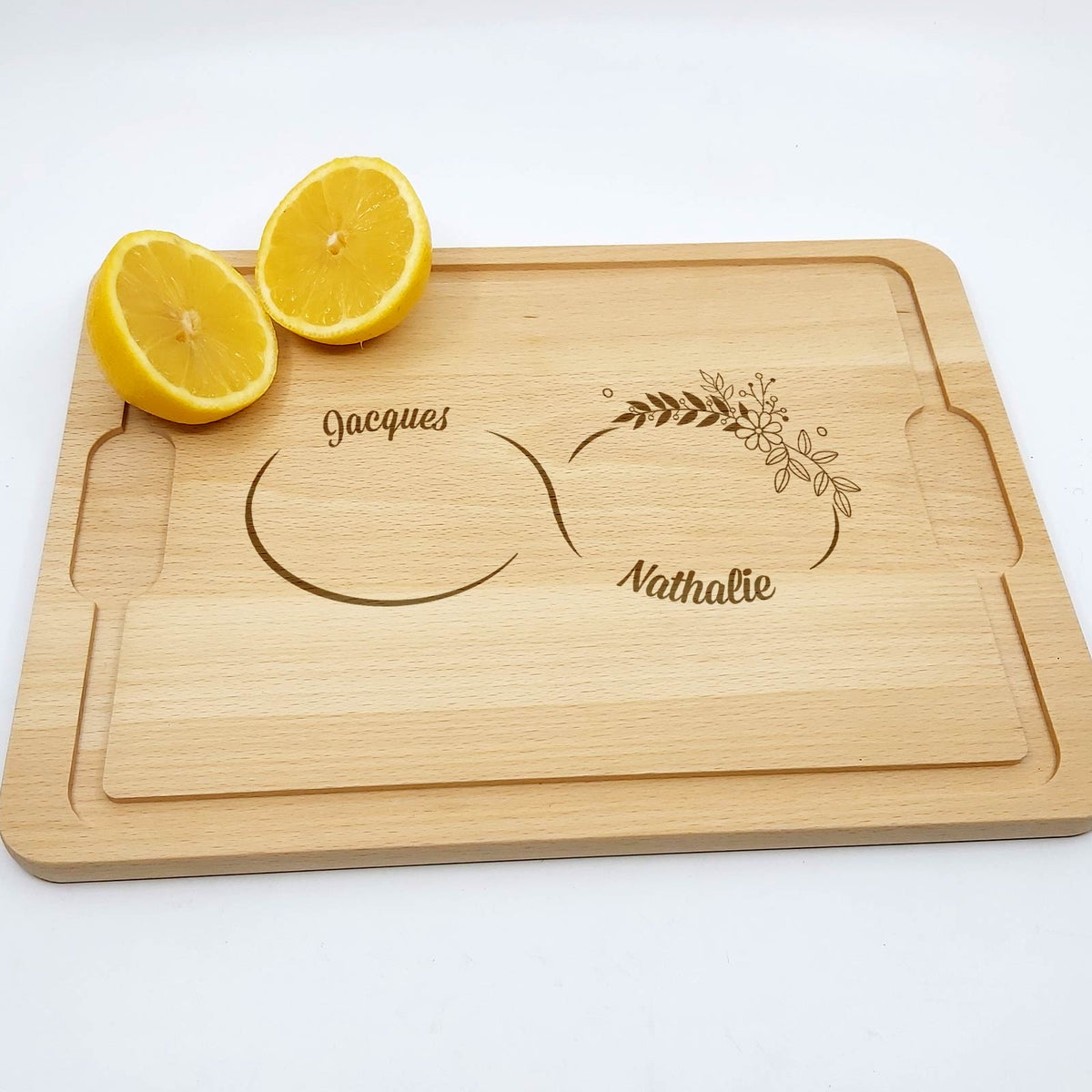 Planche à découper Personnalisée avec symbole de l&#39;Infini