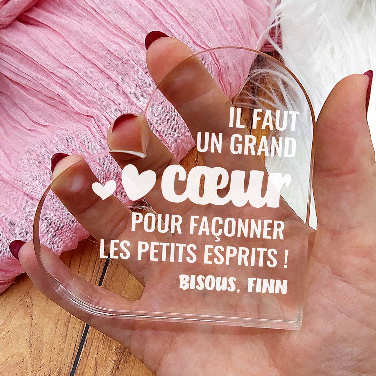 Il faut un grand cœur…