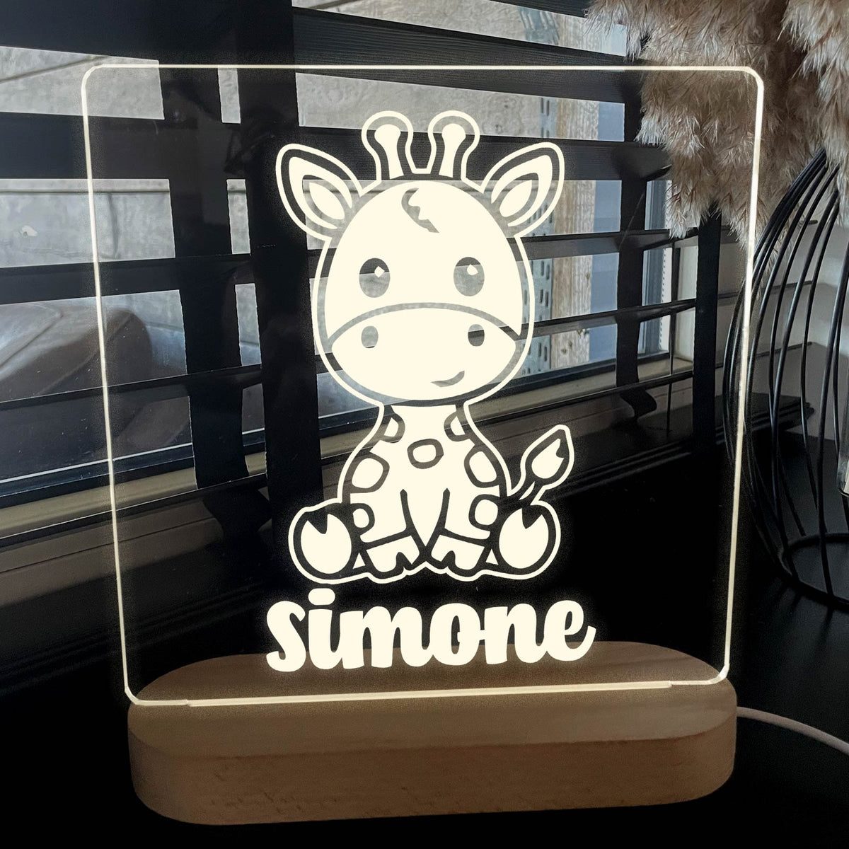 Girafe - Lampe décorative