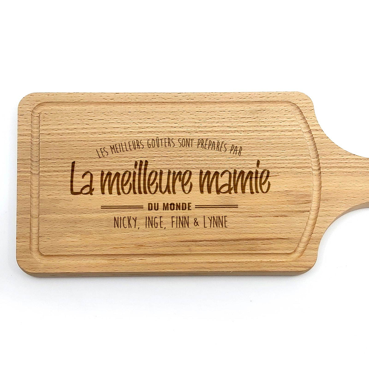 Meilleurs goûters - Planche à découper personnalisée pour mamies