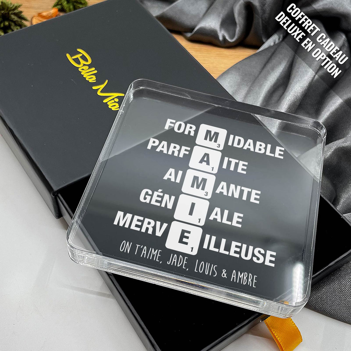 Scrabble mamie - Plaque en Plexiglas