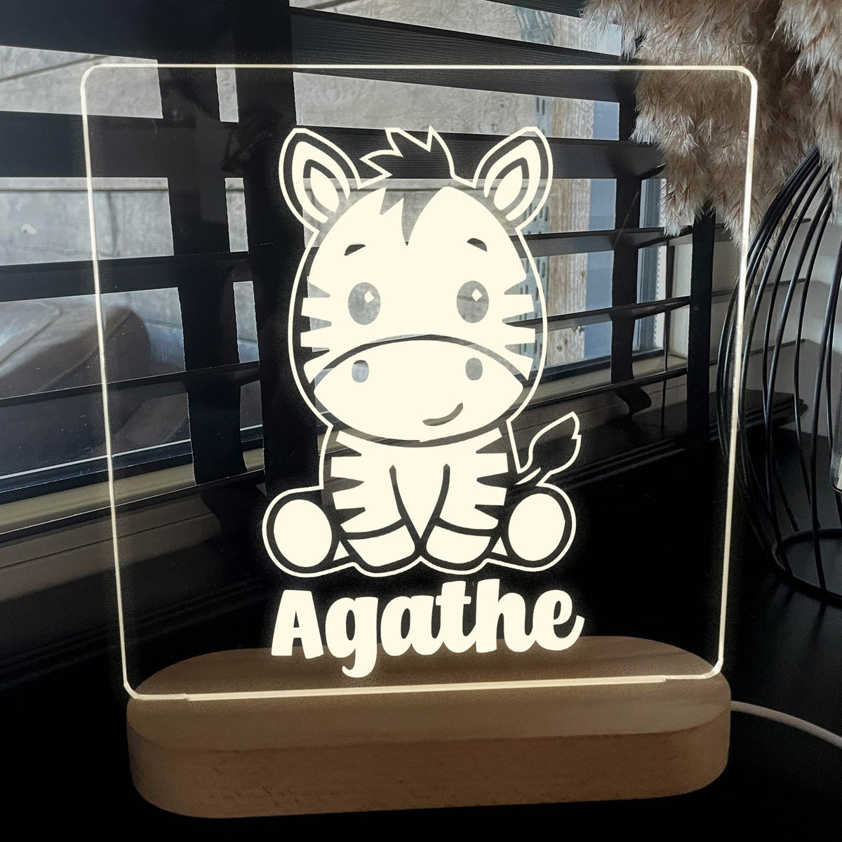 Zébre - Lampe décorative