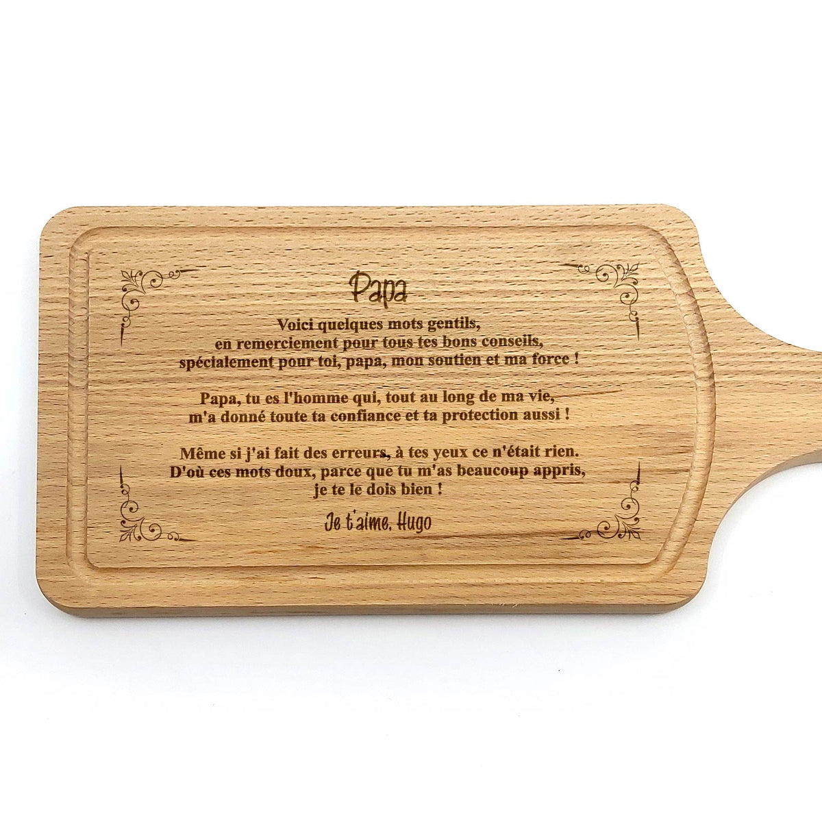 Planche à Découper personnalisée pour papas