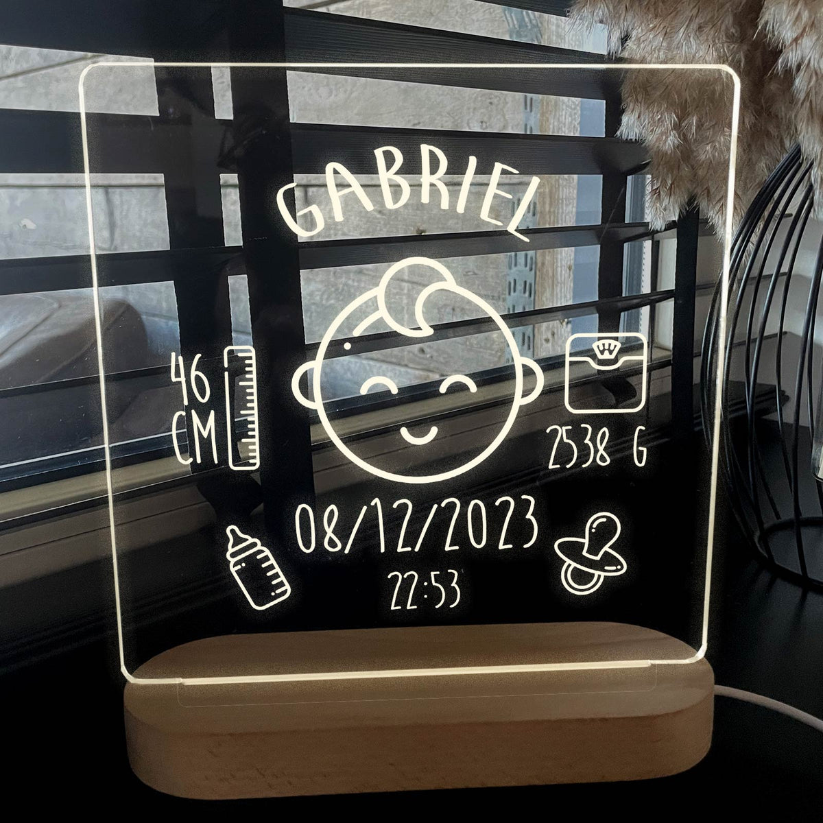 Naissance - Lampe Décorative