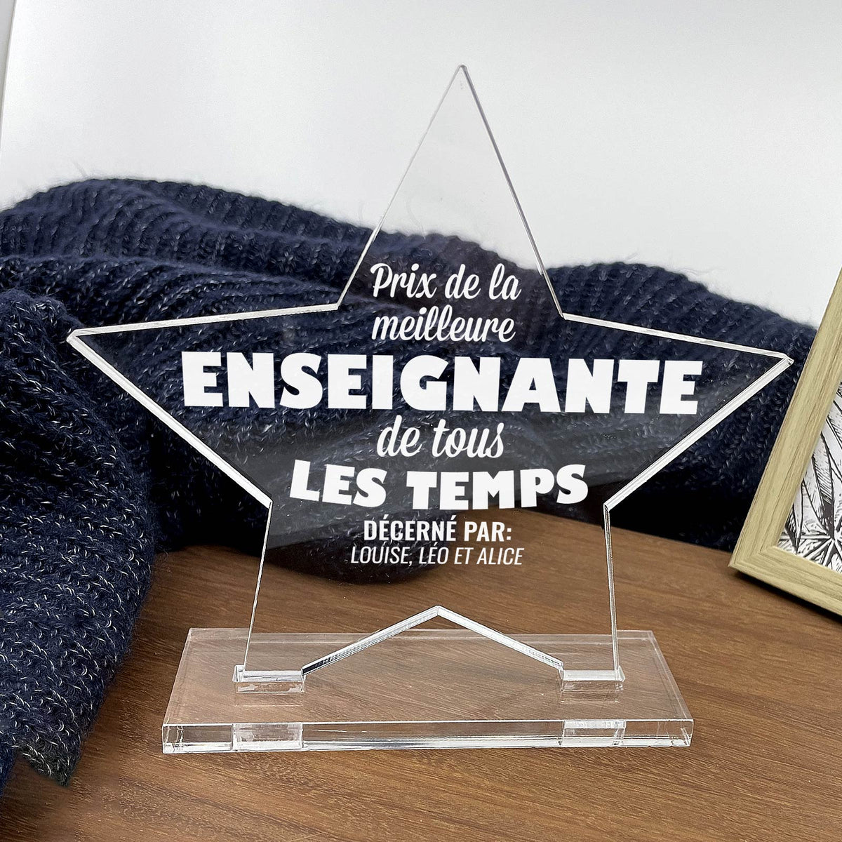 Prix Personnalisé - Enseignante / Enseignant