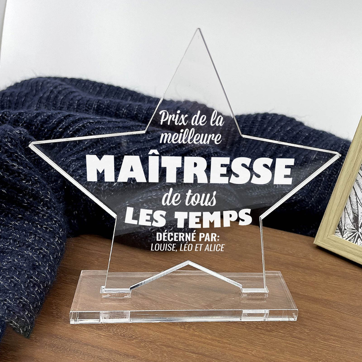 Prix Personnalisé - maîtresse / maître