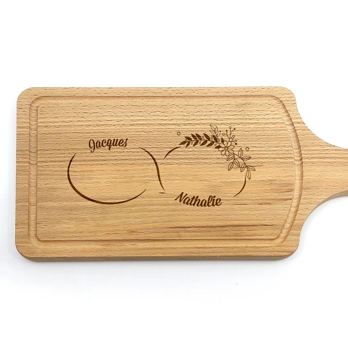 Planche à découper Personnalisée avec symbole de l&#39;Infini