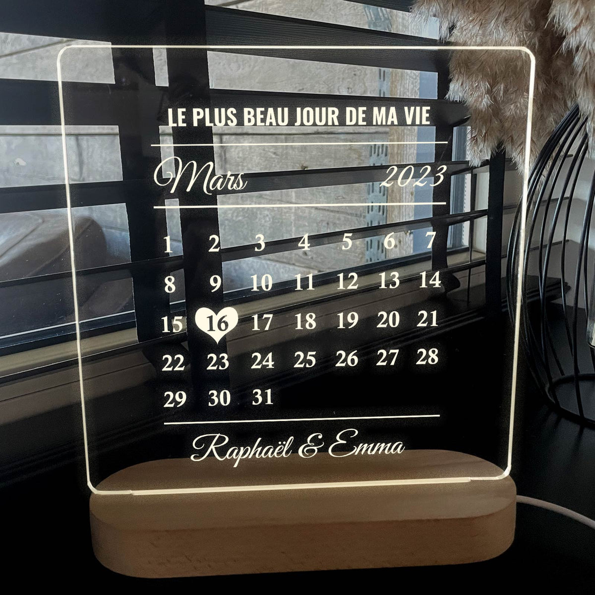 Meilleur Jour du Monde - Lampe décorative