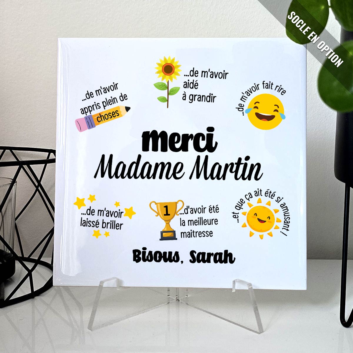 Merci maîtresse ! - Carreaux de céramique