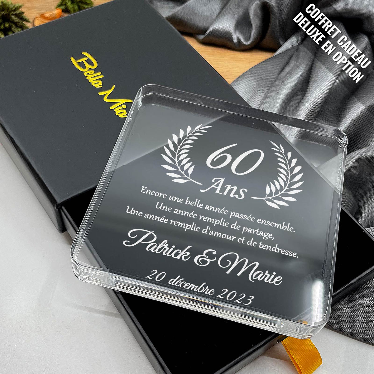 Encore une belle année passée ensemble - Plaque en Plexiglas