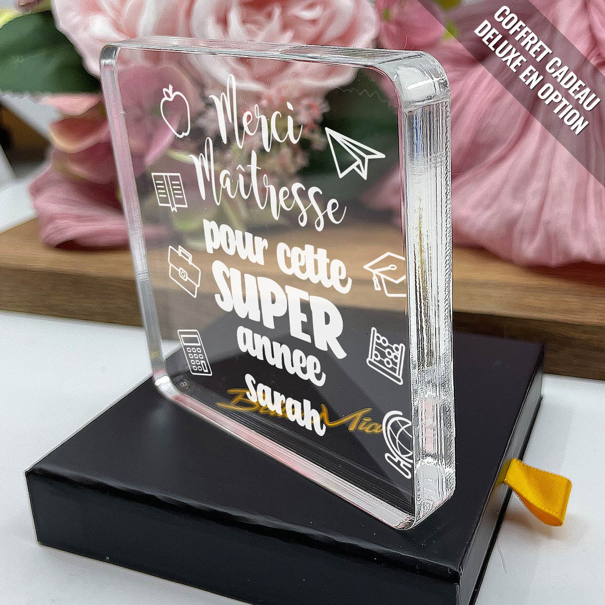 Merci, pour cette super annee - Plaque en Plexiglas