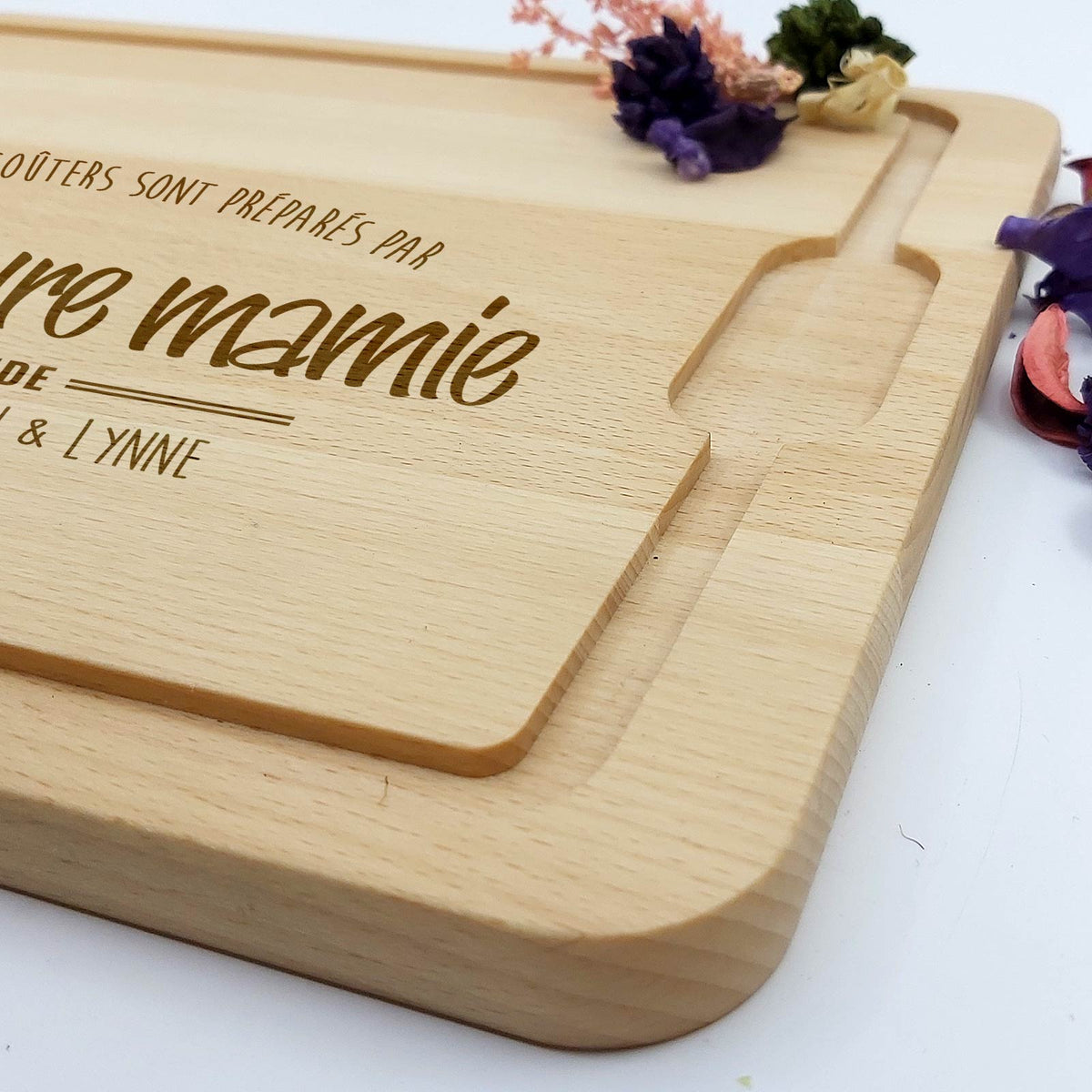 Meilleurs goûters - Planche à découper personnalisée pour mamies